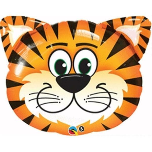 Mayflower Distributing 30 in. Tickled Tiger Foil Balloon 63383